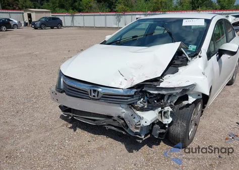 2012 Honda Civic Lx from USA, damaged, VIN 2HGFB2F5XCH521683